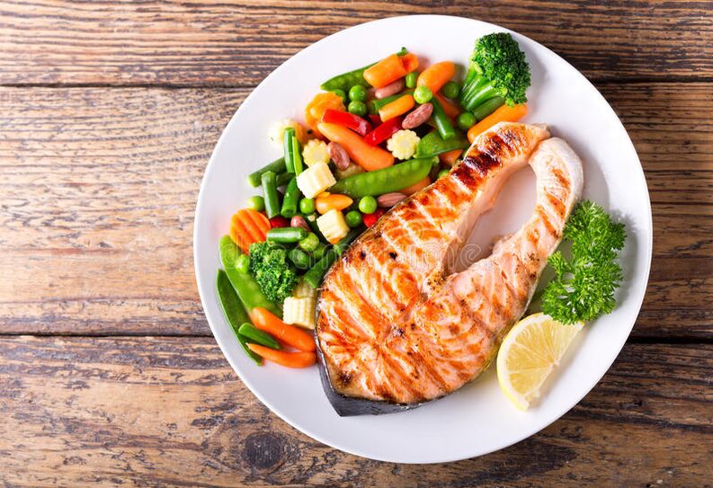 Fisch wird zu wirksamen Proteindiäten zur Gewichtsreduktion hinzugefügt
