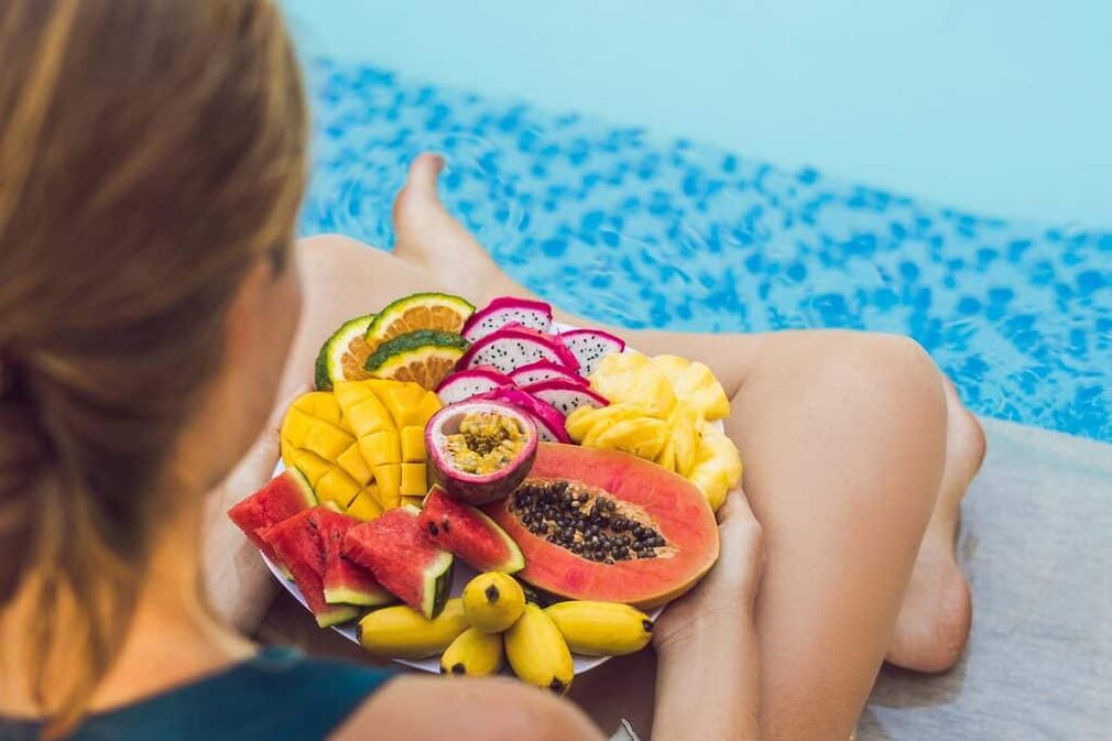 Wenn Sie sich während einer Diät nicht wohl fühlen, sollten Sie Obst essen. 
